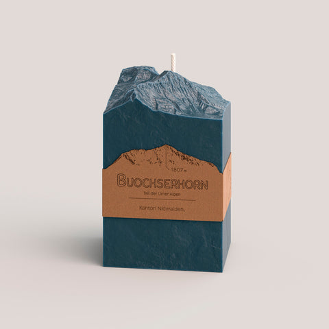 3D Relief - Berg Gipfel Kerzen (Klein)
