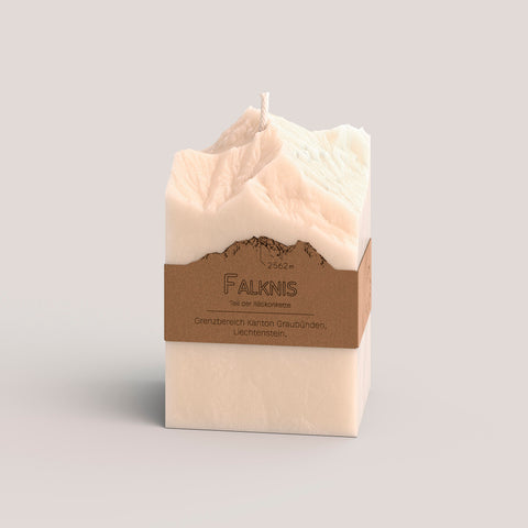 3D Relief - Berg Gipfel Kerzen (Gross)