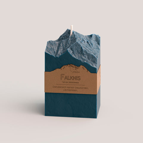 3D Relief - Berg Gipfel Kerzen (Klein)