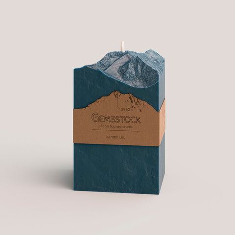 3D Relief - Berg Gipfel Kerzen (Klein)