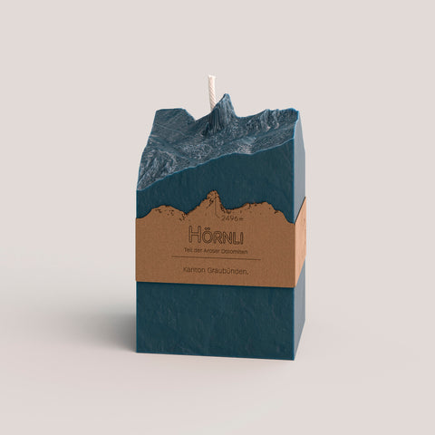 3D Relief - Berg Gipfel Kerzen (Klein)