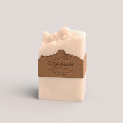 3D Relief - Berg Gipfel Kerzen (Klein)