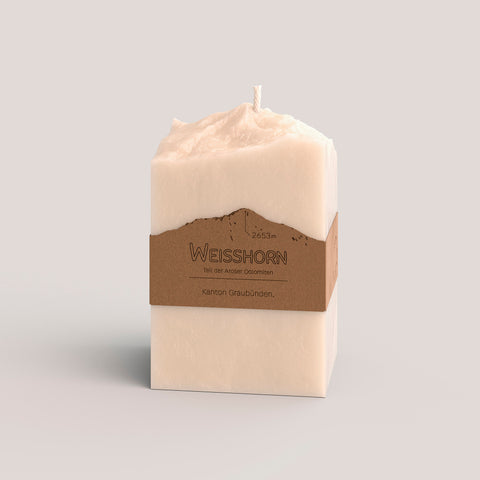 3D Relief - Berg Gipfel Kerzen (Klein)