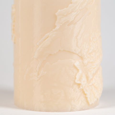3D Relief - Schweizer Relief Kerze