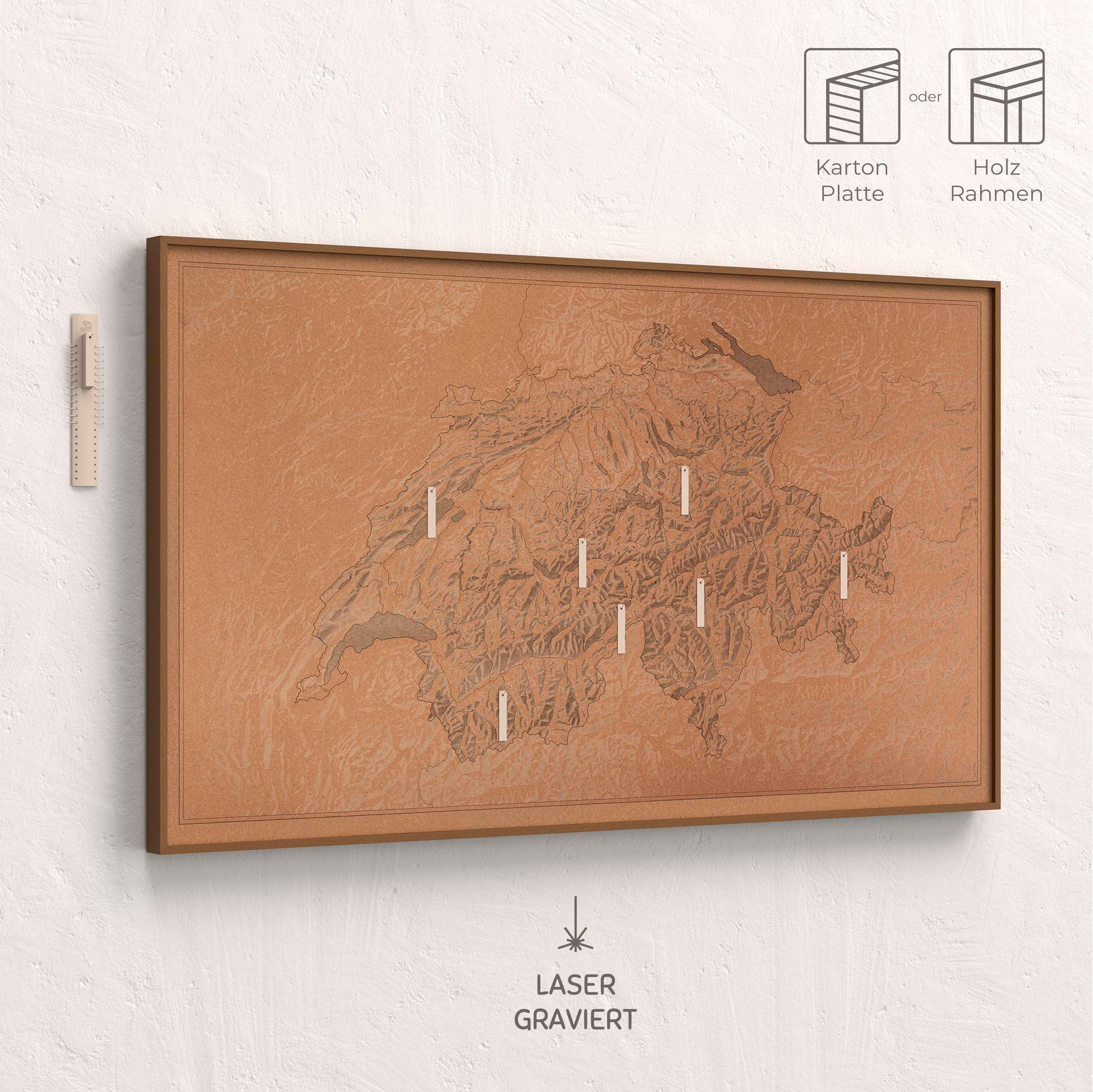topografische landkarte schweiz pinnwand 3d relief landeskarte