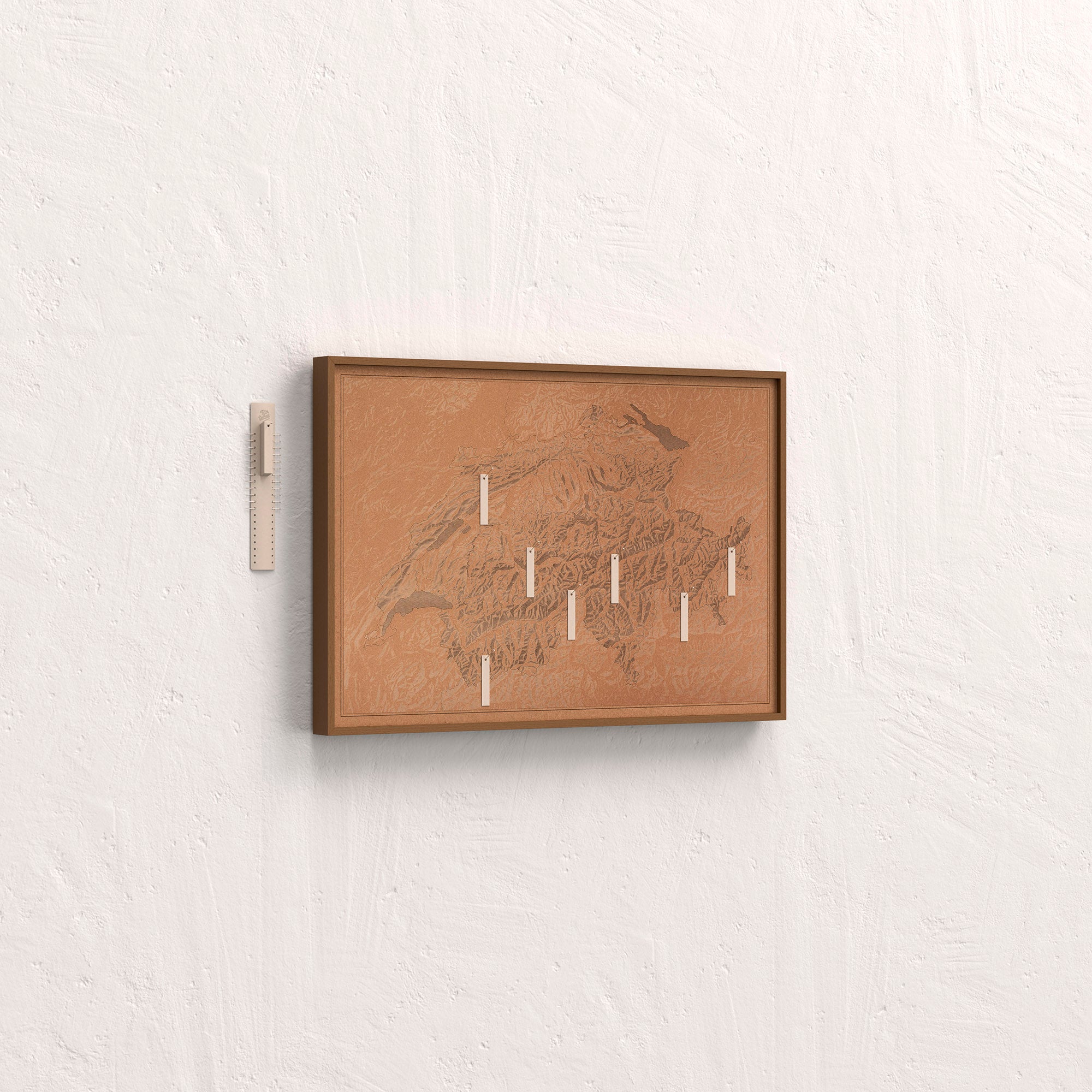  topografische landkarte schweiz pinnwand 3d relief landeskarte buchenholz