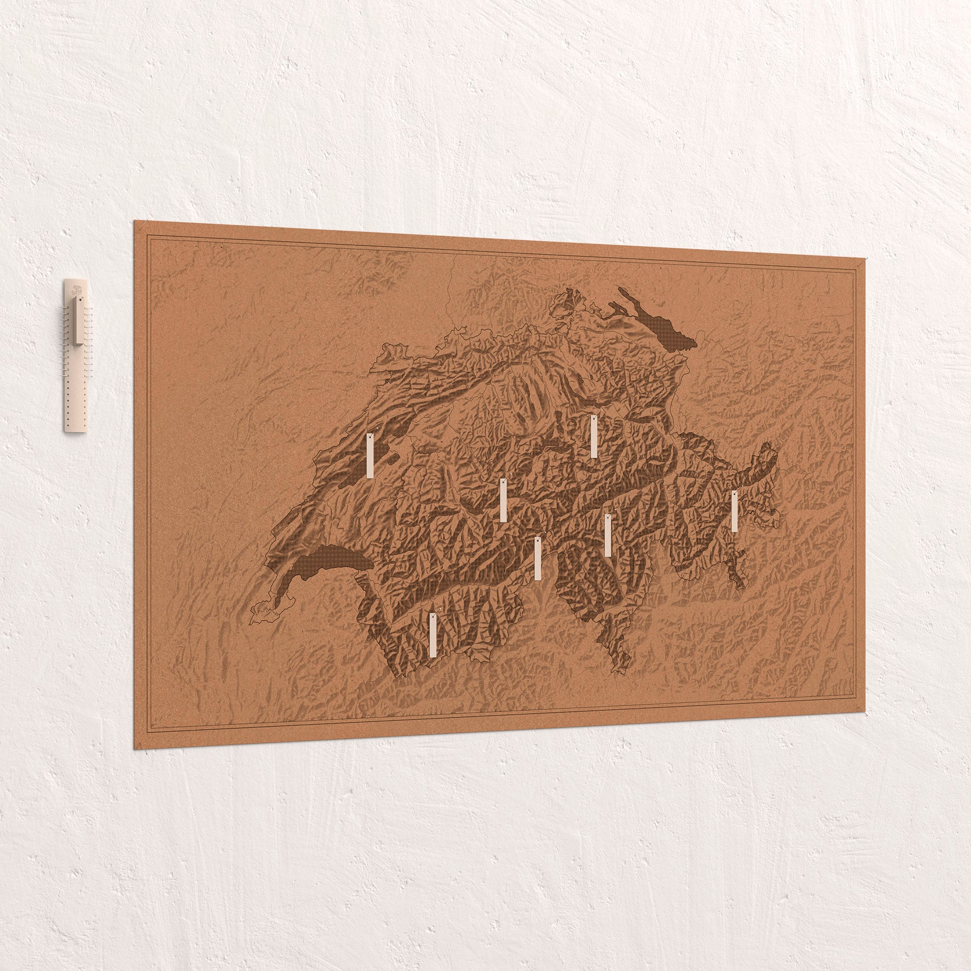 übersichtskarte schweiz wand dekoration poster alpen relief